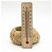 CULER 1pc Bois Jardin Bureau Thermomètres Pratique Garage intérieur Enregistreur de température Mural Type de Direct