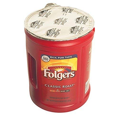 Image of Folgers Classic Medium Roast Ground Coffee, 48 Ounce (Pack of 2)