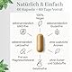 Sauerstoff Supplement, Biomittel für eine optimale Sauerstoffaufnahme, die Atmung und Lungenfunktion, die körperliche und geistige Leistung. 60 Kapseln für 60 Tage