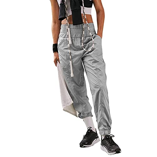 Fell Leggings Damen,Flicken Hose Mädchen Knie Trainingshose Damen Kurz...