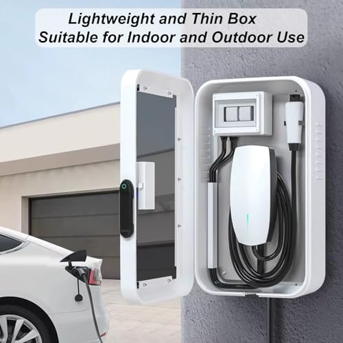 Borne de recharge voiture électrique extérieure et chargeur EV étanche avec code - 5