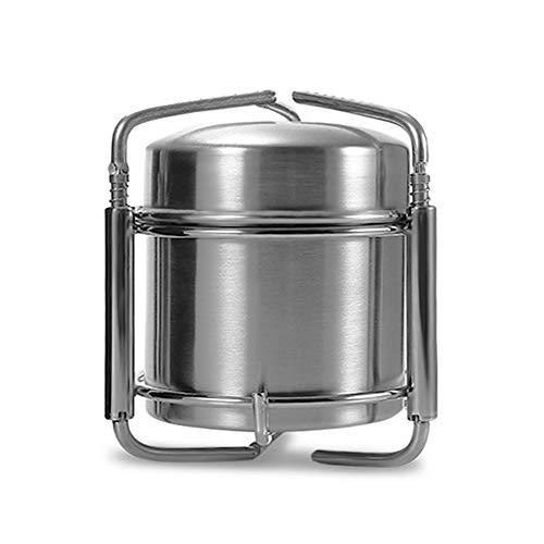 OUT-D Stainless Steel Stove Alcol Fornello Camping...