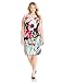 Gabby Skye Women's Plus Size Floral Printed Sheath Dress, Value Not Found, Value Not Found
