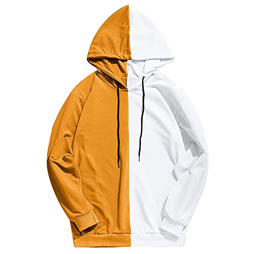 Mens Casual Hoodies Pullover Slim Fit Hoodie Outwear Blouse Sweatshirt Long Sleeves Hoodies Pullover