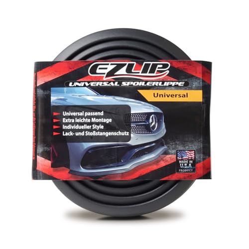 EZ Lip Classic Original Universal Tuning Frontspoiler Lippe Spoilerlippe Splitter 3M JDM Schutz zum kleben 259cm Länge