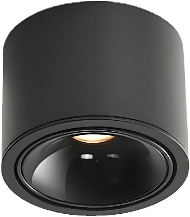 Adjustable Angle 30° LED Spotlight Modern Dimmable Ceiling Light Fixture Round Led Lighting Fixtures,3CCT 3000k/4000k/6000k Downlight for Kitchen Bedroom Entryway Laundry Room Closet