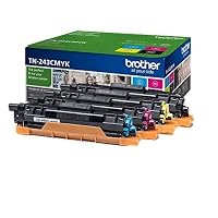 Brother TN-243CMYK Original Tonerkartusche Druckt bis zu 1000 Seiten, cyan, magenta, gelb und schwarz, 1er Pack – Ansicht 3