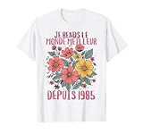 Anniversaire 40 Ans Femme 1985 T Shirt