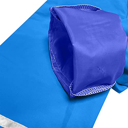 Toddler Boy Girl Rain Bib Coverall Kidspants Reflective Strips Solid Color Adjustable Shoulder Strap4