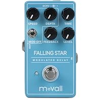 MoVall echo pedal Integrated modulation Old skool sound Simple layout and robust housing Requires 9V power supply (not included)