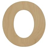 Woodpeckers Wooden Number 0 Cutouts 8' - Baltic Birch - Jumbo Clock, Office Sign, Wall Decor - Pack of 1
