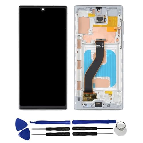 OYOGOYOG �K�p�Ώ� Samsung Galaxy Note 10, Note 10 5G, SM-N970F, SM-N970U, SM-N970N, SM-N971U, SM-N971N LCD �t���p�l�� �y�w��F�؂Ȃ��z ��ʏC�������p �^�b