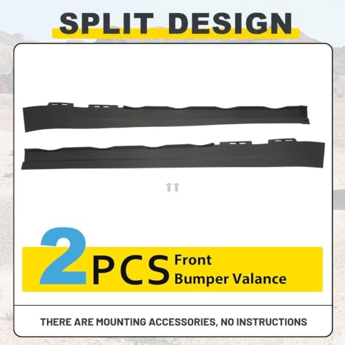 KUAFU Lower Bumper Valance Compatible with 07-13 Silverado 1500 by KUAFU - Used condition - Image 2