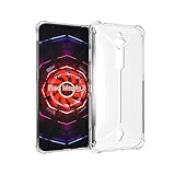 Case for ZTE Nubia Red Magic 3,Nubia Red Magic 3S Case,TPU Soft Silicone Bumpers Protective Cover Anti-Scratch Shockproof Phone Case for ZTE Nubia Red Magic 3/3S NX609J (Clear)