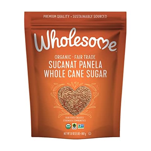 Wholesome Sweeteners Organic Sucanat, 2 lb, 32 Ounce Cover