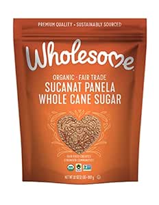 Wholesome Sweeteners Organic Sucanat, 32 oz. (Pack of 12)