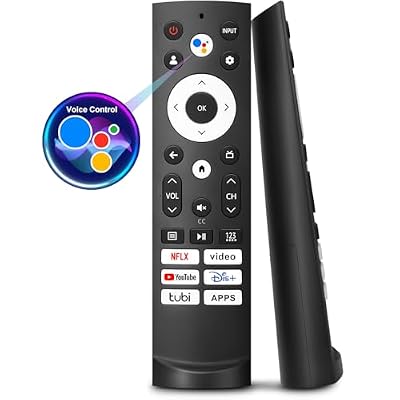 Only for Hisense Google Smart TV Voice Remote Replacement 4K QLED UHD Mini-LED Quantum ULED Series Remotes Control - 1 Year Warranty
