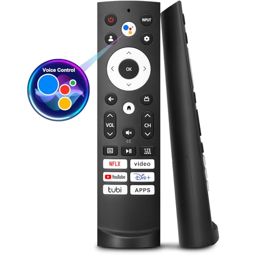 Image of Only for Hisense Google Smart TV Voice Remote Replacement 4K QLED UHD Mini-LED Quantum ULED Series Remotes Control - 1 Year Warranty