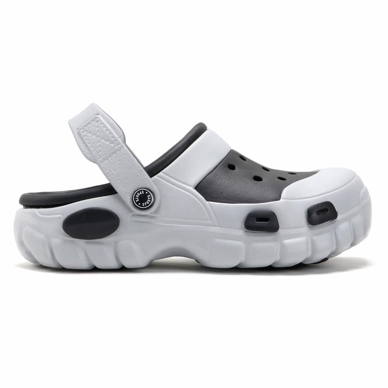 Image of Richmen Super Soft Stylish and Comfortable EVA Anti-Skid Men Sliders with Lightweight Cushioned Footwear Adjustable Back Strap Everyday Use Mules for Boys & Men's Clogs