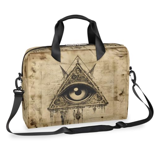 Bolso para portátil unisex 15.6-16 pulgadas vintage resistente al agua miniatura 1