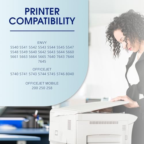 Pacote combo de cartucho de tinta 62XL compatível com HP Ink 62 para HP 62 Ink para HP 62XL, funcion