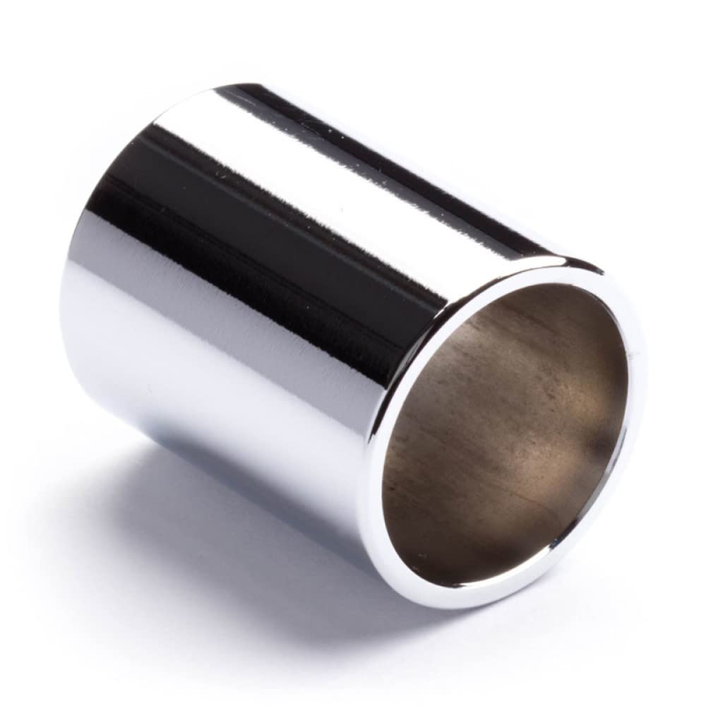 JIM DUNLOP 221 Chromed Steel Slide, Medium Wall Thickness-Medium