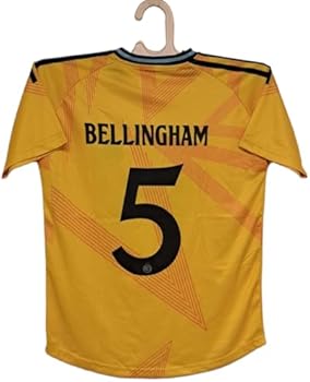 SF 24/25 New Season Real Madrid BELLINGHAM #5 Football Jersey Fans