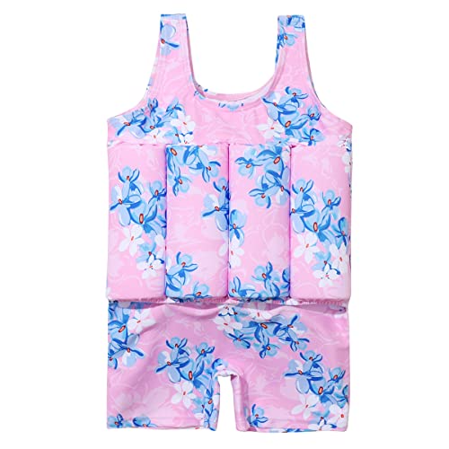 Image of Kids Boys Girls Floatation Swimsuit with Adjustable Buoyancy Baby Float Suit Swim Vest One Piece Swimwear Bathing Suit