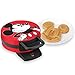 Disney Mickey Mouse Non-Stick Electric Waffle Maker, Red and Black