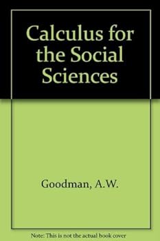 Hardcover Calculus for the Social Sciences Book