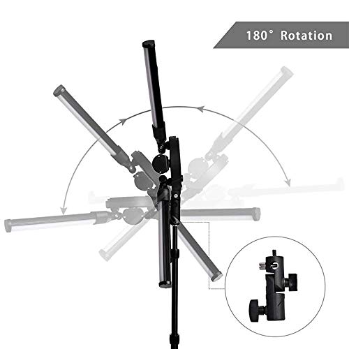 LXDDP 60W Ringlicht, Sternlichtlampe 3200-5600K LED-Ringlicht, mit Stativ, 3 Lichtmodi und 10 Helligkeitsstufen, für… – Bild 5