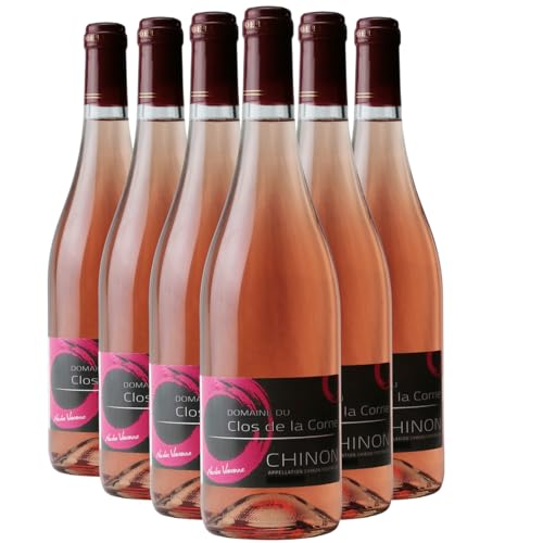 Chinon Cuvée Traditionnelle rosado 2022 - Domaine du Clos de la Corne - Nicolas Varanne - DOP - Valle del Loira - Francia - Variedades de uva Cabernet Franc - 12x75cl