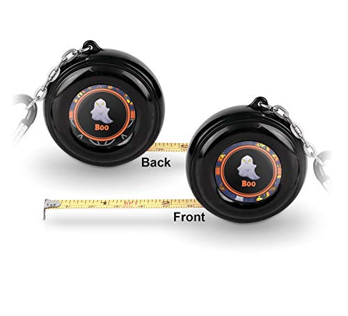 Cinta métrica de bolsillo personalizada 6 pies Halloween miniatura 2