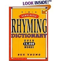 Scholastic Rhyming Dictionary & Magnetic Rhyming Board 0590661728 Book Cover