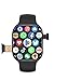 JINSHANGZI reloj inteligente 2024 CD99 AMOLED para hombres y mujeres, tarjeta SIM 4G, WiFi, GPS, NFC, serie 9, Android 8.1, cámara giratoria, deportivo (negro euroasiático)
