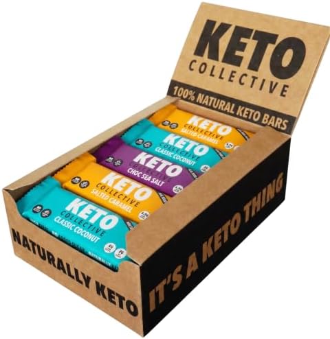 Keto Collective Keto Mixed Bars 15x40g I 2g Net Carbs