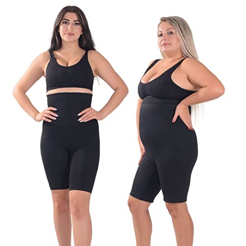 Gaine Minceur sous Robe Moulante Monroe Sculpt™ Compression Haute Noir 32