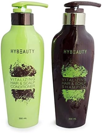 Hybeauty Vitalizing Hair & Scalp Treatment Shampoo and Conditioner 300 ml. (1 set)