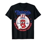 Retro Nathan’s Famous Hot Dog Eating Contest T-Shirt