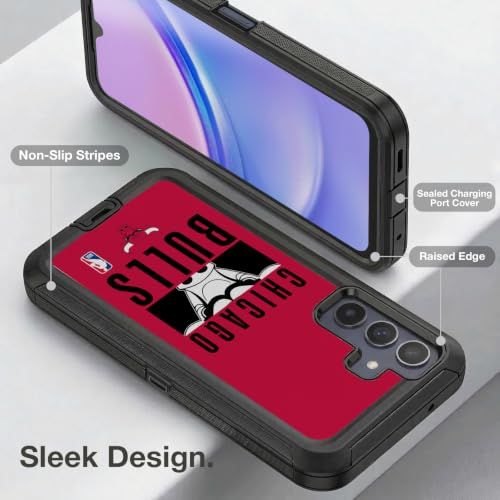 Coque Chicago Bulls Samsung A15 antichoc Head Case Designs