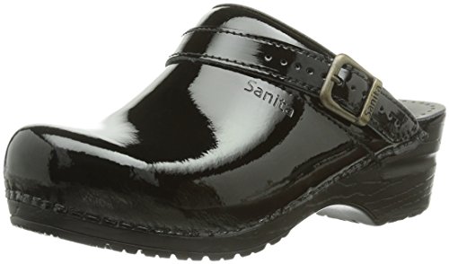 Sanita Freya Open, Mules Femme, Noir, 38 EU