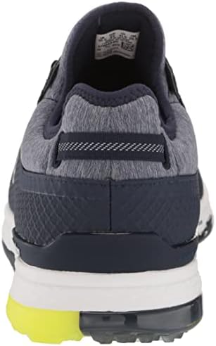 PUMA GOLF Men's PROADAPT ALPHACAT DISC Golf Shoe, Peacoat-Puma Silver-Safety Yellow, 12 | Image 2
