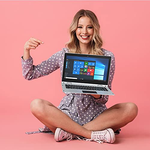 Iview Megatron 4G Lte 14.1" Touch Screen, 1920 × 1080 Ips High Resolution, Intel Celeron Dual Core 4Gb/64Gb Storage 360° Convertible Laptop #TOP2
