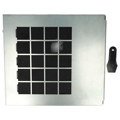 vhbw Aktivkohlefilter Ersatz für Miele DKF 25-1, DKF 25-R, 10271470 für Dunstabzugshaube - 34,5 x 31 x 2 cm, Regenerierbar