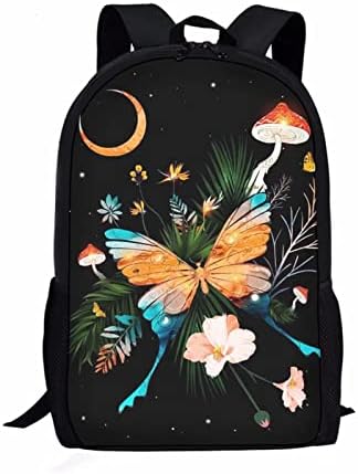 Showudesigns Football Rucksack Boys Girls Soccer Backpack for Kids School Bag Bookbag Teen Back Packs for Children Blue