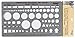 Pickett Circle and Identification Enclosures Template, Includes Circles, Squares, Rectangles and More (1002PI)