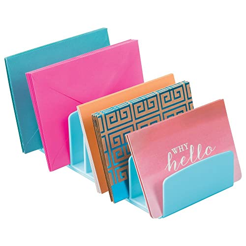 MDesign Set da 2 Porta Trucchi in plastica