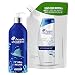 Produktbild Head & Shoulders Classic Clean Anti-Schuppen Shampoo Starter-Set, Nachfüllbare Aluminiumflasche und Recycelbarer Nachfüllpack, 910ml