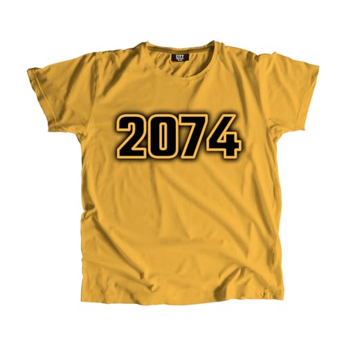 T-shirt 2074 homme mode unisexe vêtement coton manches courtes