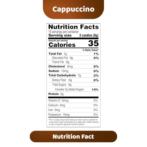 Image of Kopiko Cappuccino Coffee Candy | 175g | Imported Candy